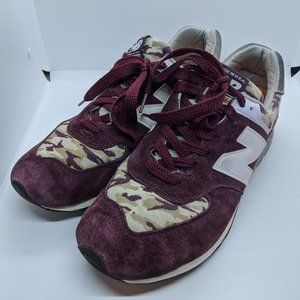 New Balance 576 Maroon Camo - Men's 10.5